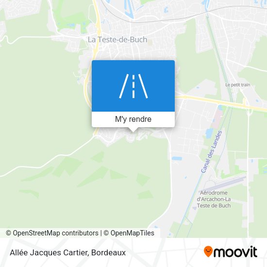 Allée Jacques Cartier plan