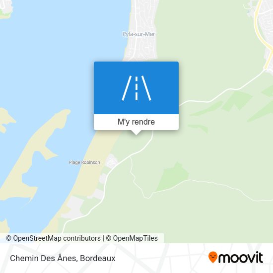 Chemin Des Ânes plan