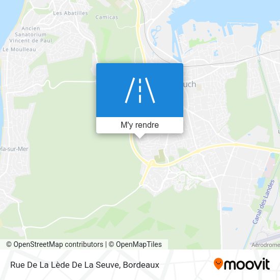 Rue De La Lède De La Seuve plan
