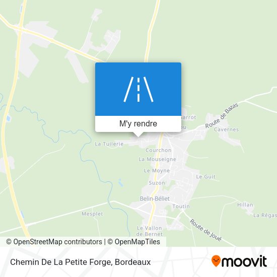 Chemin De La Petite Forge plan