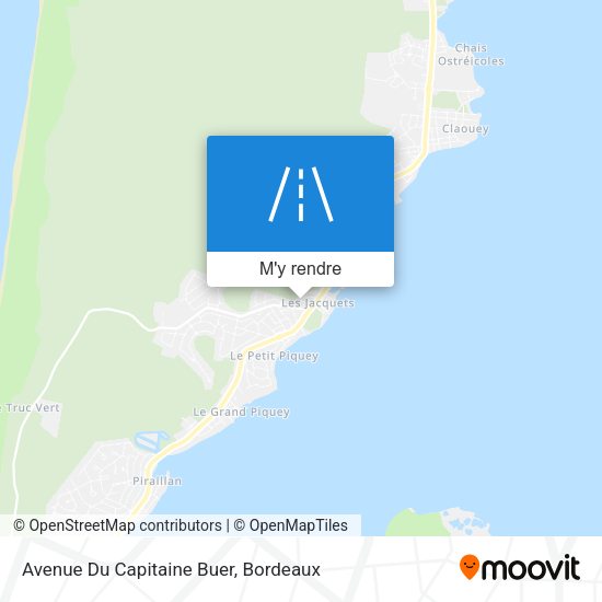 Avenue Du Capitaine Buer plan