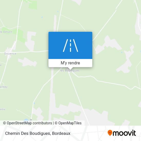 Chemin Des Boudigues plan