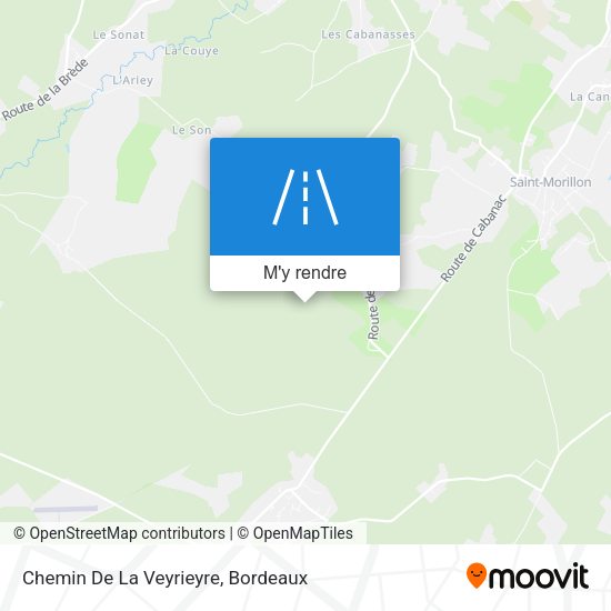 Chemin De La Veyrieyre plan