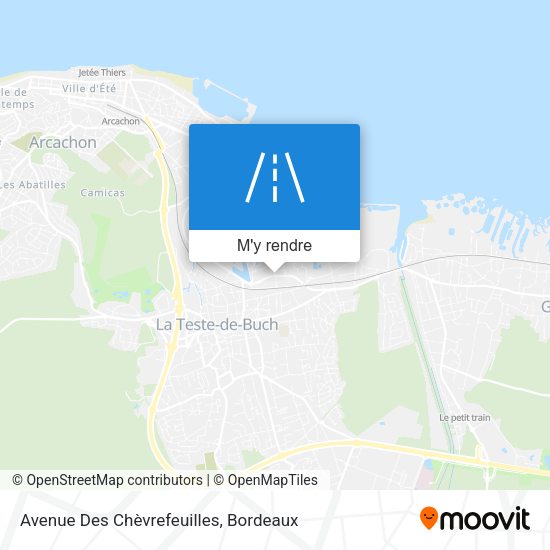Avenue Des Chèvrefeuilles plan