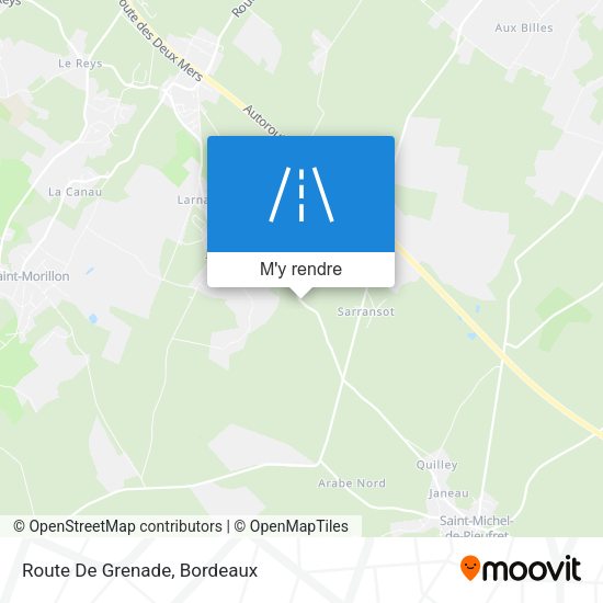 Route De Grenade plan