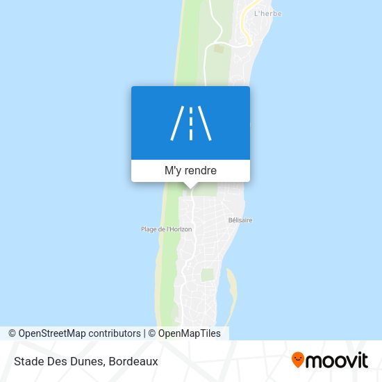 Stade Des Dunes plan