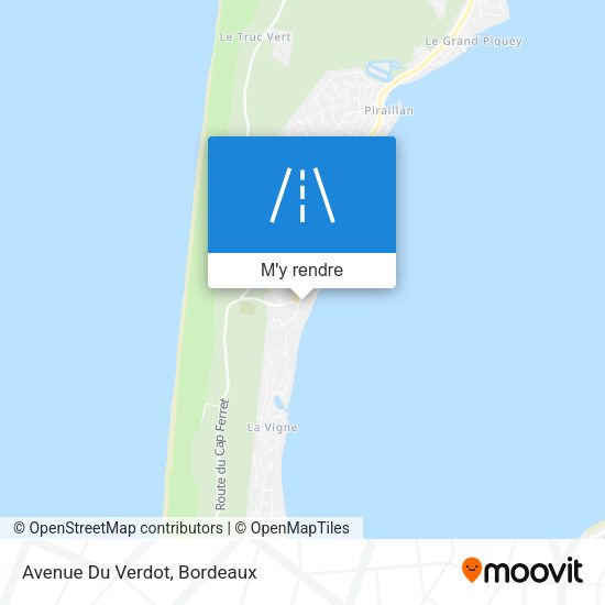 Avenue Du Verdot plan
