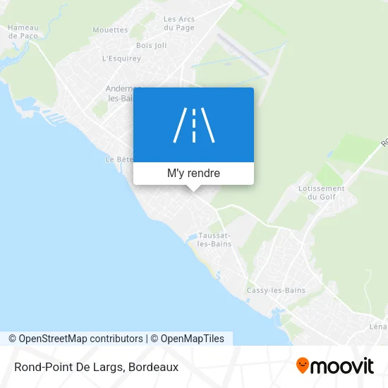 Rond-Point De Largs plan
