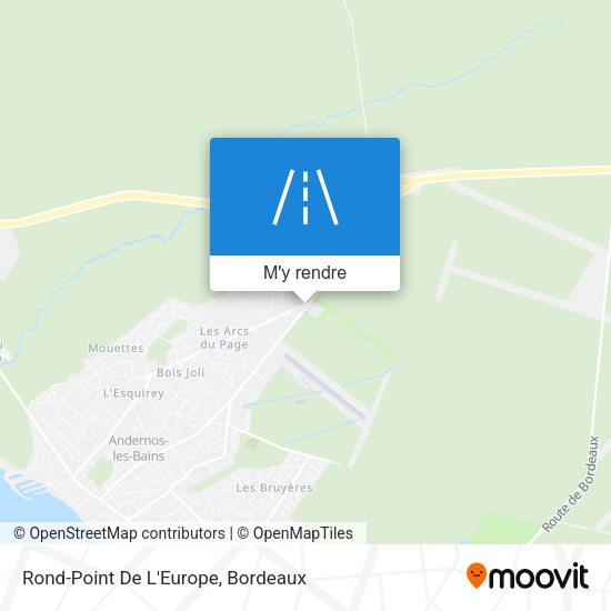 Rond-Point De L'Europe plan