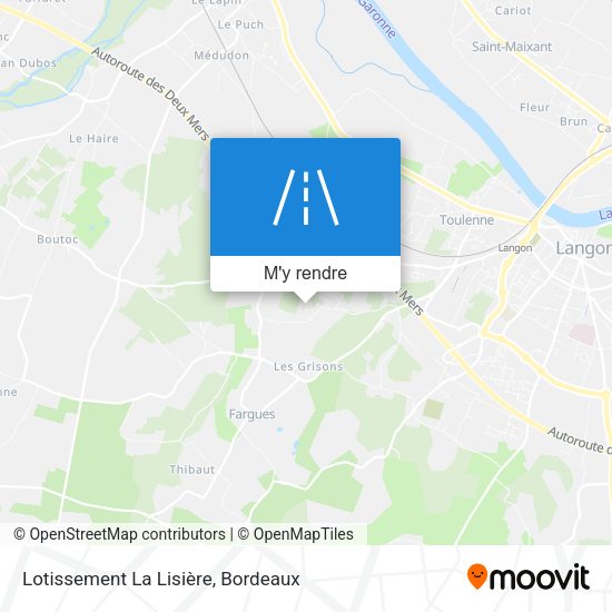 Lotissement La Lisière plan