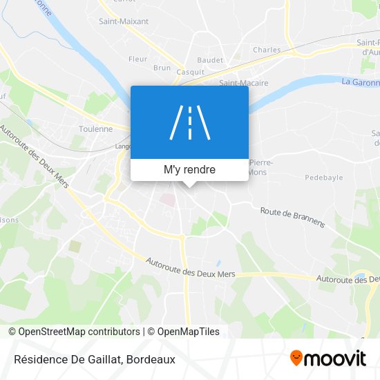 Résidence De Gaillat plan