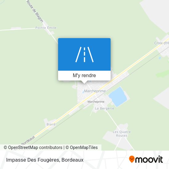 Impasse Des Fougères plan
