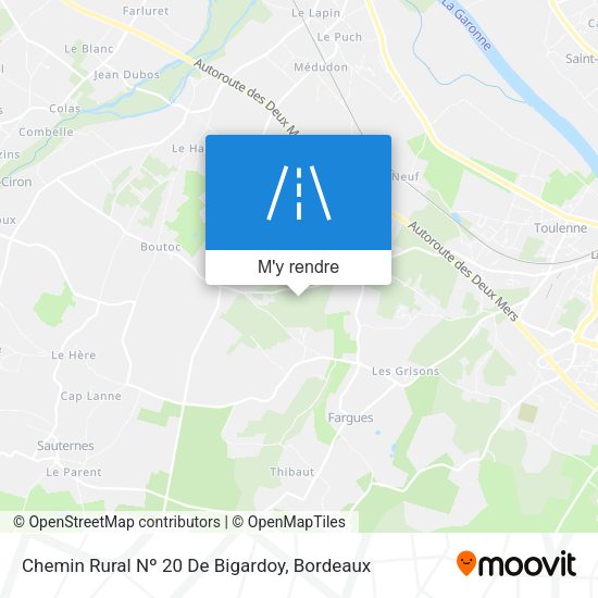 Chemin Rural Nº 20 De Bigardoy plan