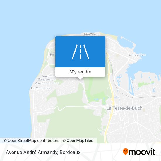 Avenue André Armandy plan