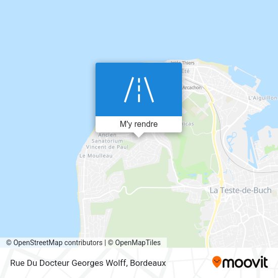 Rue Du Docteur Georges Wolff plan