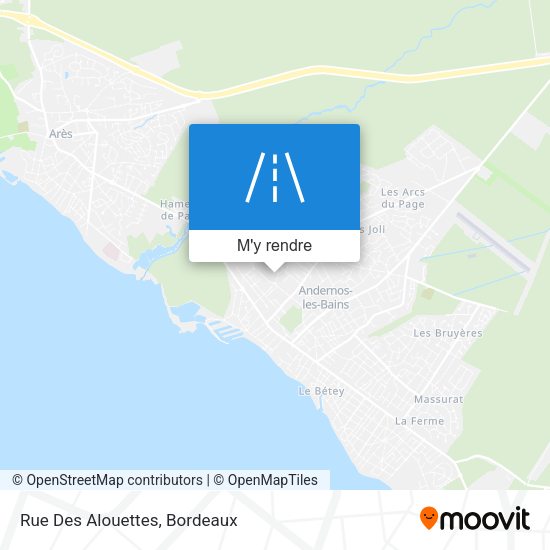 Rue Des Alouettes plan