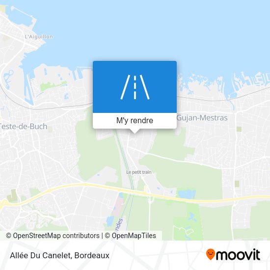 Allée Du Canelet plan