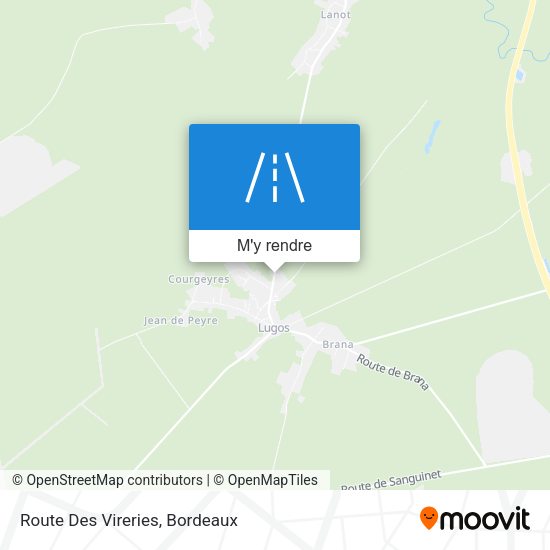 Route Des Vireries plan