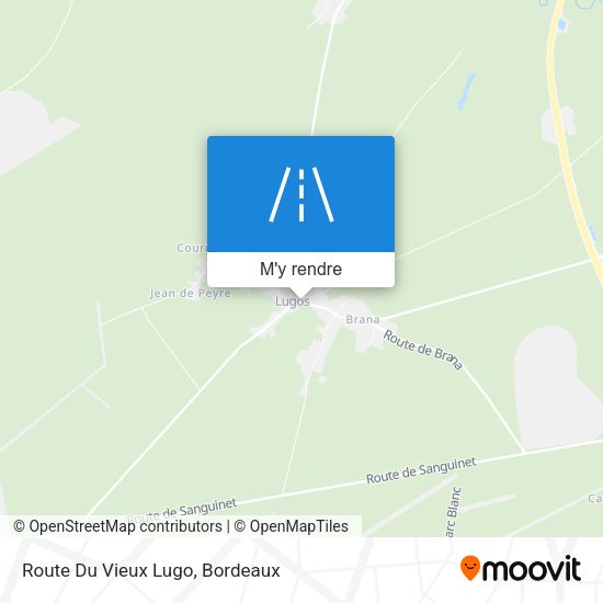 Route Du Vieux Lugo plan