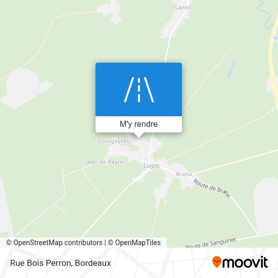 Rue Bois Perron plan