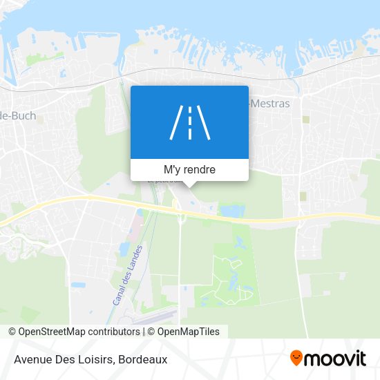 Avenue Des Loisirs plan