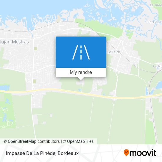 Impasse De La Pinède plan