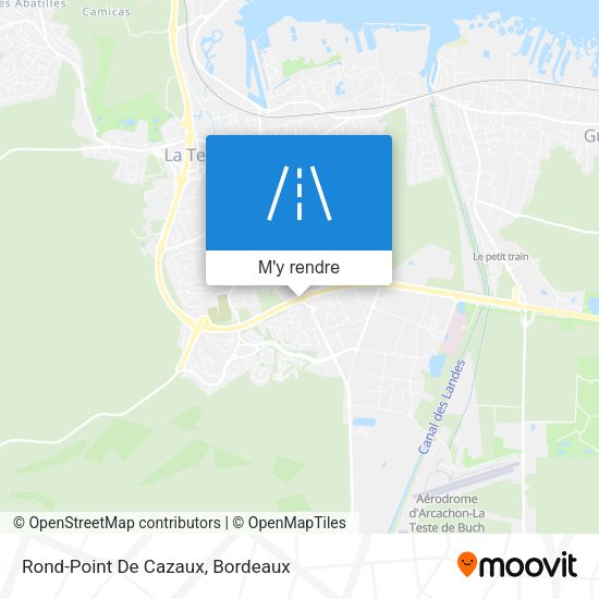Rond-Point De Cazaux plan