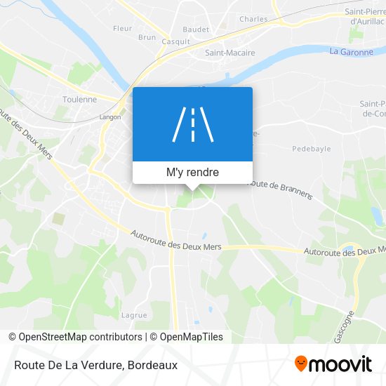 Route De La Verdure plan