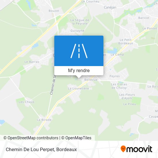 Chemin De Lou Perpet plan