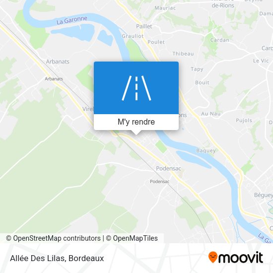 Allée Des Lilas plan