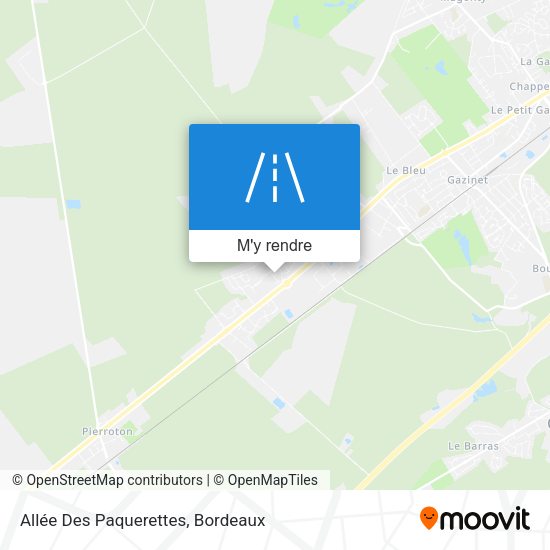 Allée Des Paquerettes plan
