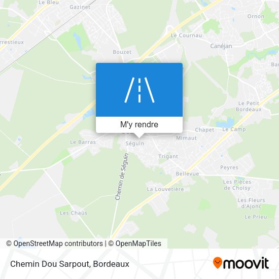 Chemin Dou Sarpout plan