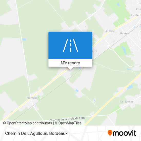 Chemin De L'Agulloun plan