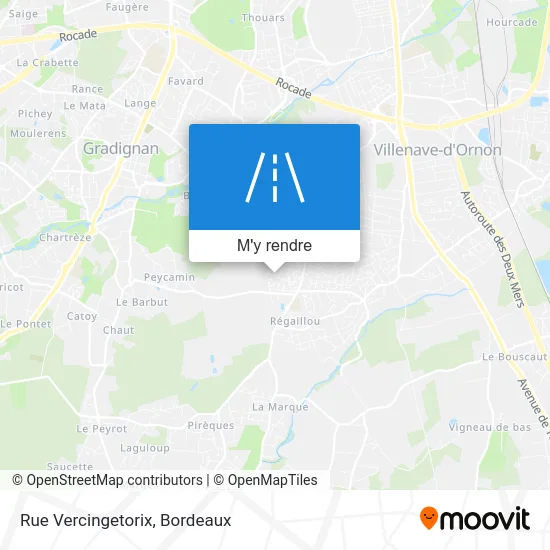 Rue Vercingetorix plan