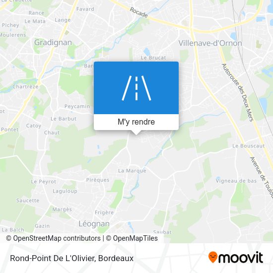 Rond-Point De L'Olivier plan