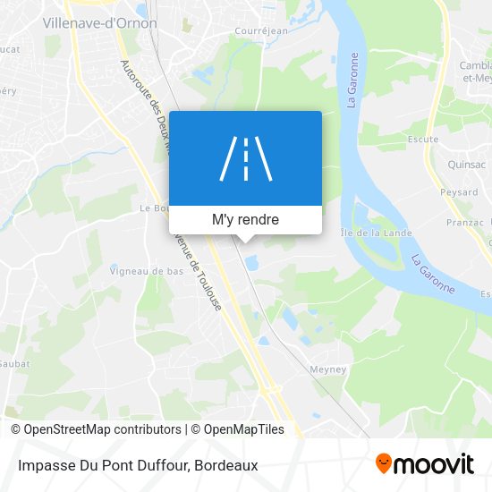 Impasse Du Pont Duffour plan