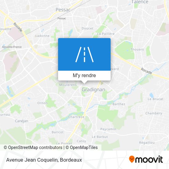 Avenue Jean Coquelin plan
