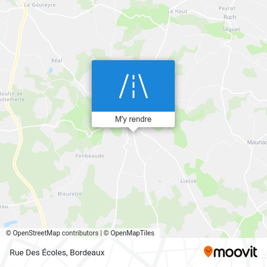 Rue Des Écoles plan