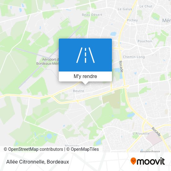 Allée Citronnelle plan