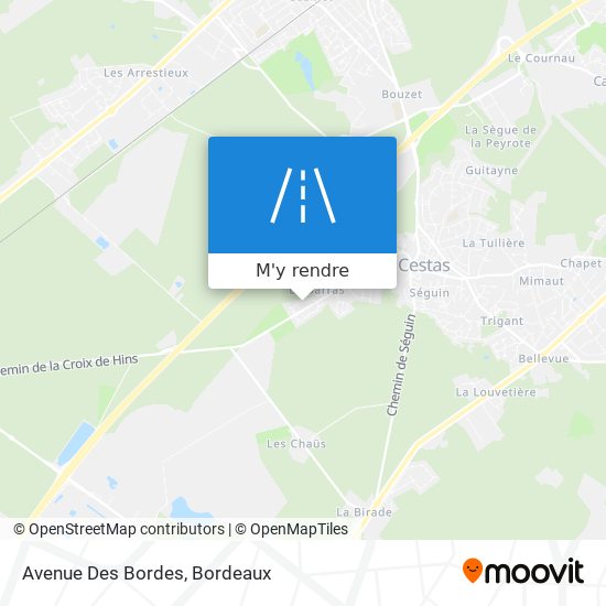 Avenue Des Bordes plan