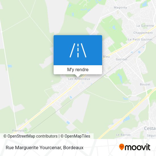 Rue Marguerite Yourcenar plan