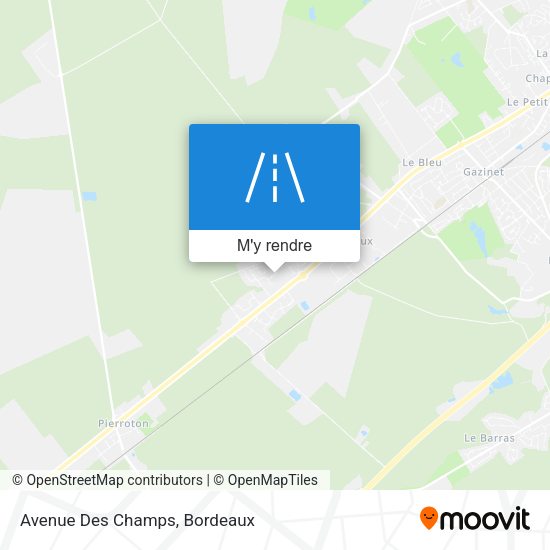 Avenue Des Champs plan