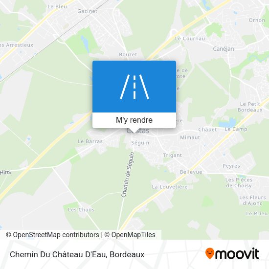 Chemin Du Château D'Eau plan