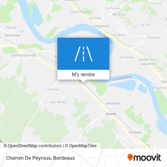 Chemin De Peyrous plan