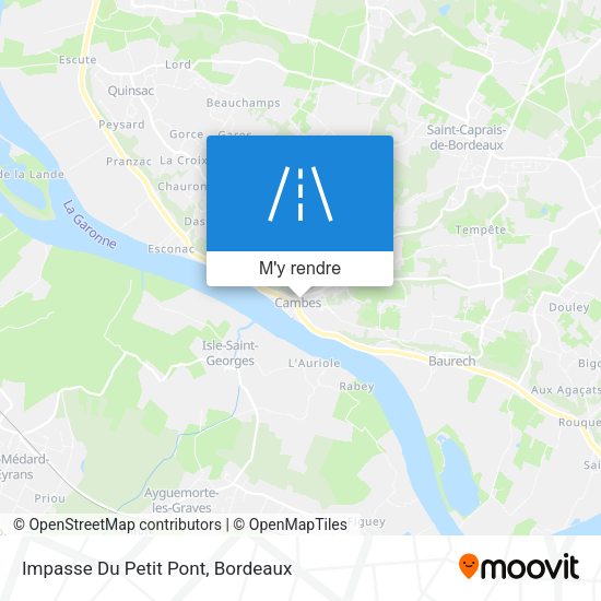 Impasse Du Petit Pont plan