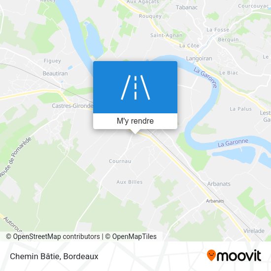Chemin Bâtie plan