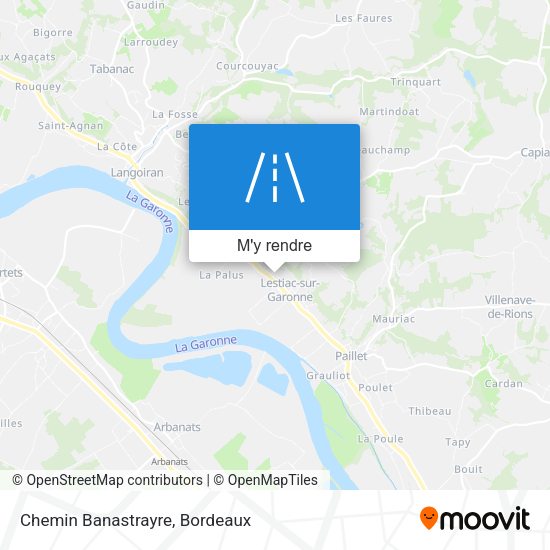 Chemin Banastrayre plan