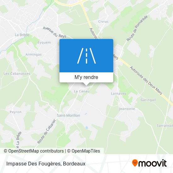 Impasse Des Fougères plan