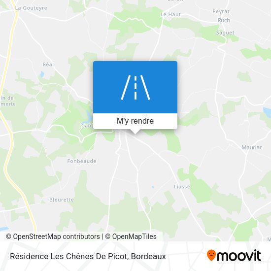 Résidence Les Chênes De Picot plan
