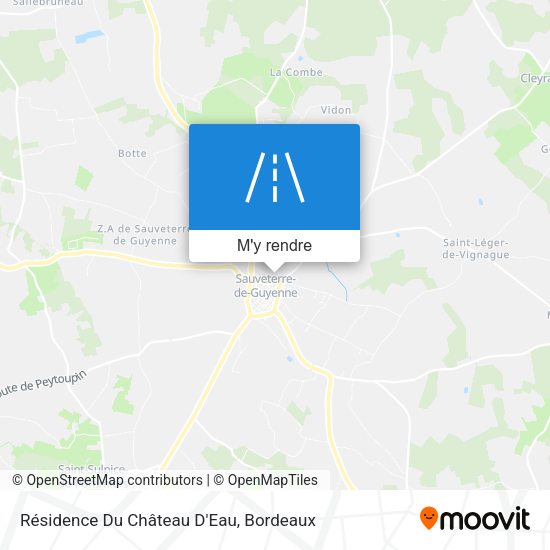 Résidence Du Château D'Eau plan